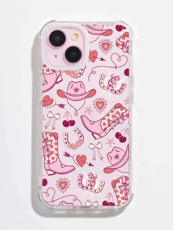 Cowboy Valentine Shock iPhone Case sold by Skinnydip London