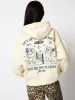Out Of Your League Pickleball Hoodie in Ecru sold by Skinnydip London