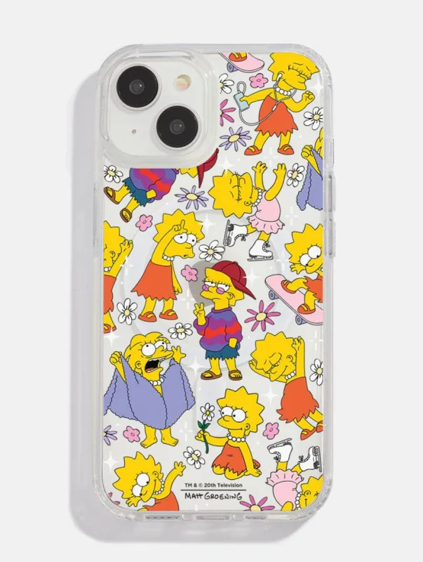 The Simpsons Lisa MagSafe iPhone Case sold by Skinnydip London