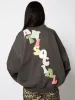 Antisocial Sweatshirt in Charcoal sold by Skinnydip London