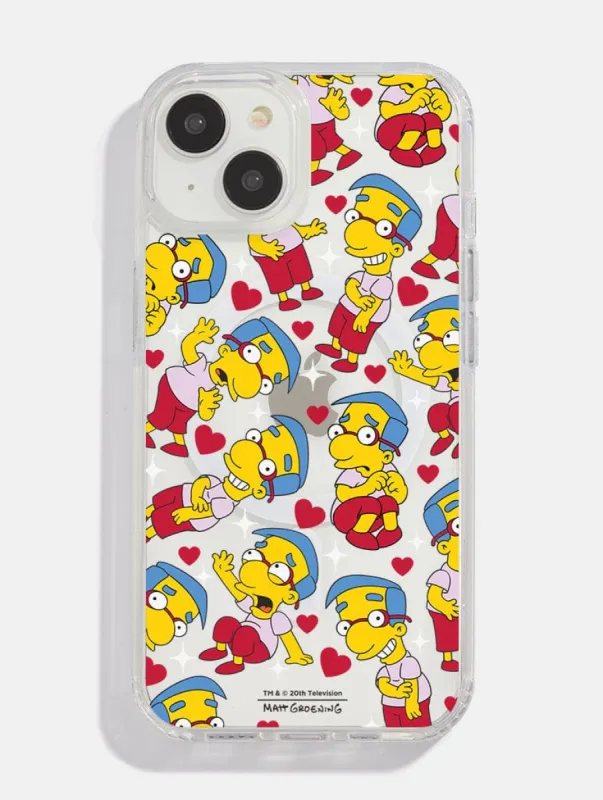 The Simpsons Milhouse MagSafe iPhone Case sold by Skinnydip London