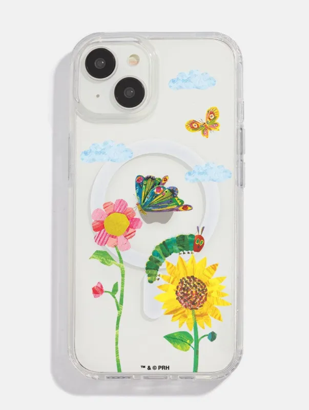 The Very Hungry Caterpillar x Skinnydip Spring Flowers MagSafe iPhone Case sold by Skinnydip London