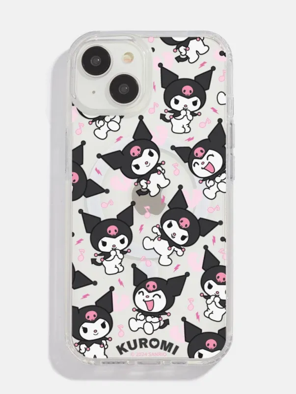 Hello Kitty x Skinnydip Kuromi Black MagSafe iPhone Case sold by Skinnydip London
