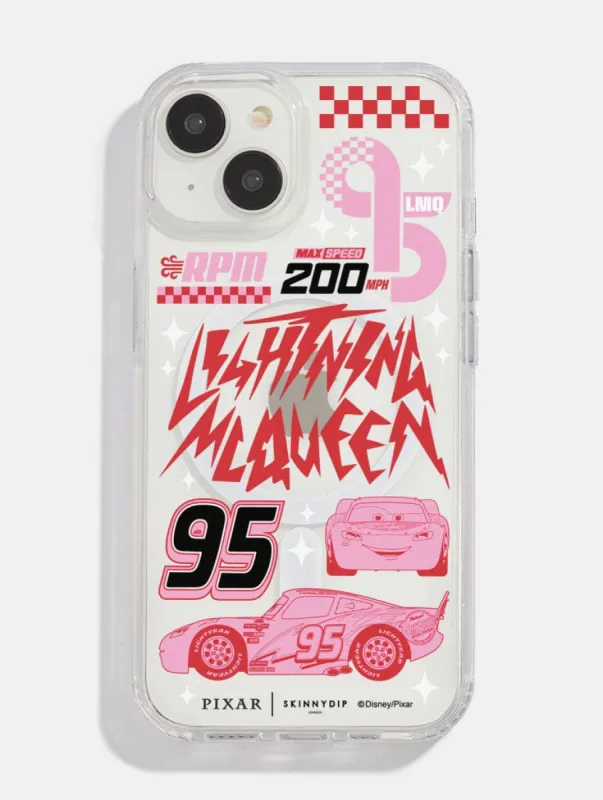 Disney Pixar Cars Lightning McQueen Poster Print MagSafe iPhone Case sold by Skinnydip London