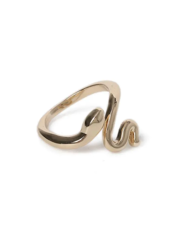 Liars & Lovers Swirl Plain Band Ring sold by Skinnydip London