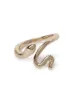 Liars & Lovers Swirl Plain Band Ring sold by Skinnydip London