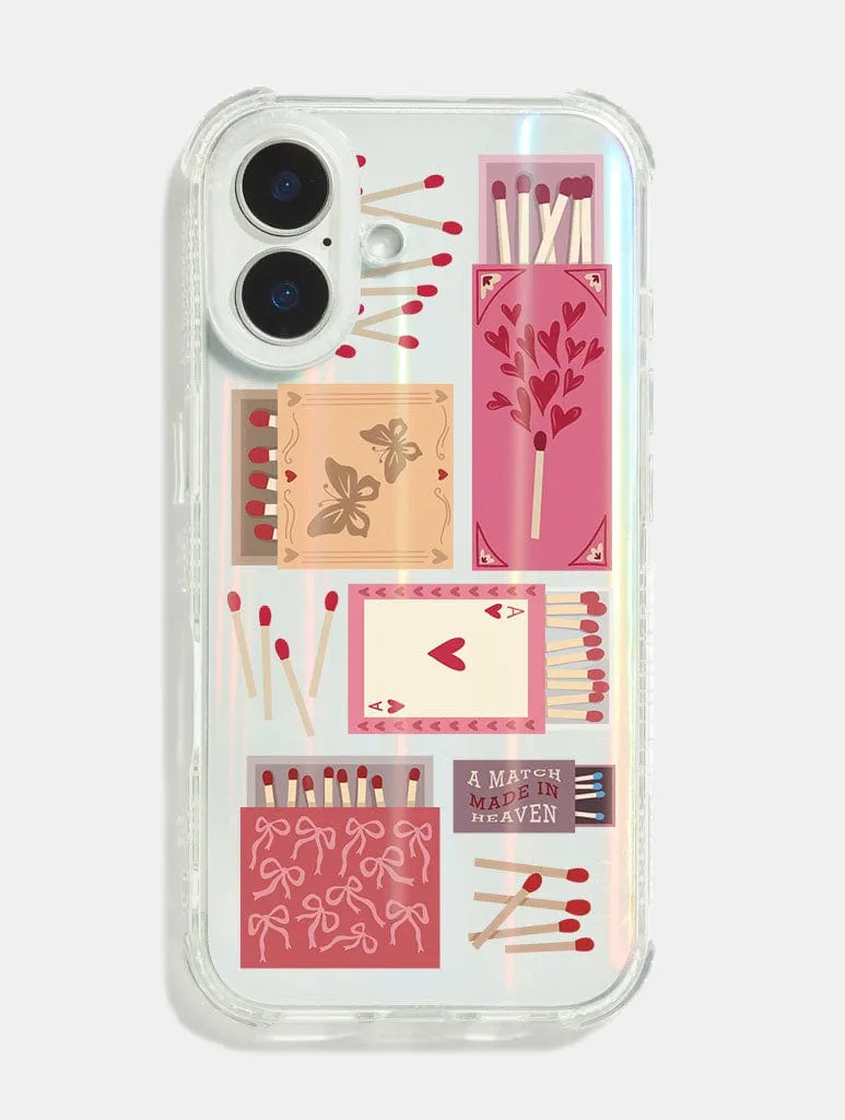 Matchboxes Shock iPhone Case sold by Skinnydip London