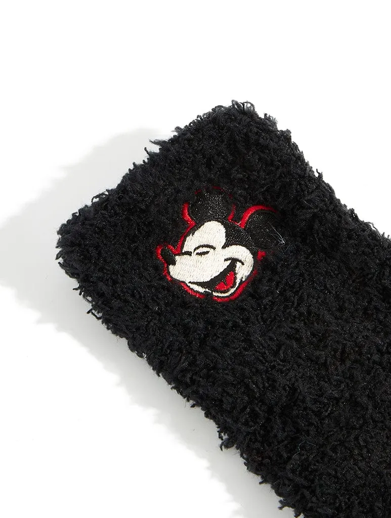 Mickey Mouse Fluffy Socks sold by Skinnydip London product image thumbnail 2