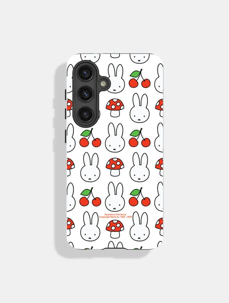 Miffy x Skinnydip Miffy Cherry and Mushroom Ultra Protective Android Case sold by Skinnydip London