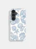 Blue Outline Sea Shells Ultra Protective Android Case sold by Skinnydip London