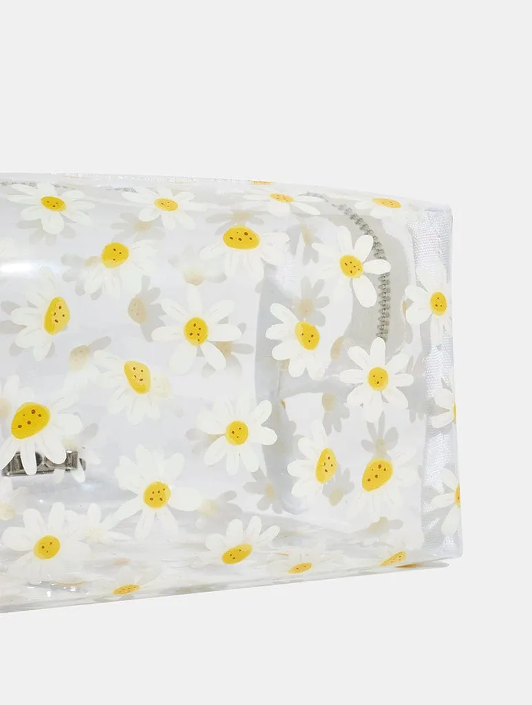 Cute Daisy Makeup Bag sold by Skinnydip London product image thumbnail 4