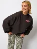 Disney Minnie Mouse Sweatshirt in Charcoal sold by Skinnydip London