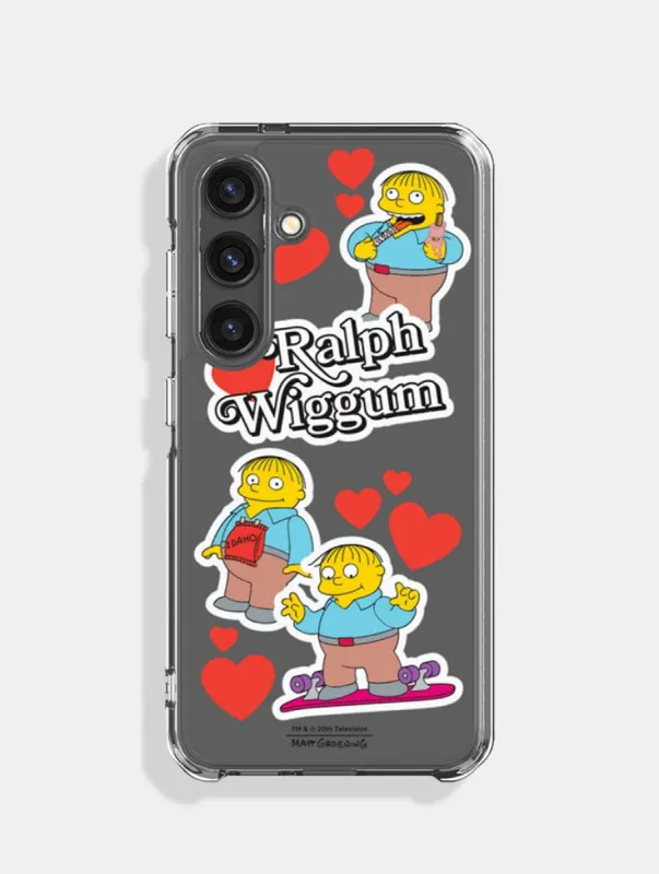 The Simpsons X Skinndip Ralph Wiggum Sticker Android Case sold by Skinnydip London