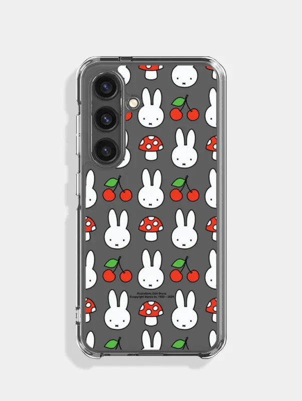 Miffy Cherry and Mushroom Android Case sold by Skinnydip London