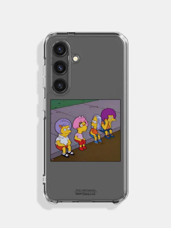 The Simpsons X Skinnydip Bart on the Road Android Case sold by Skinnydip London