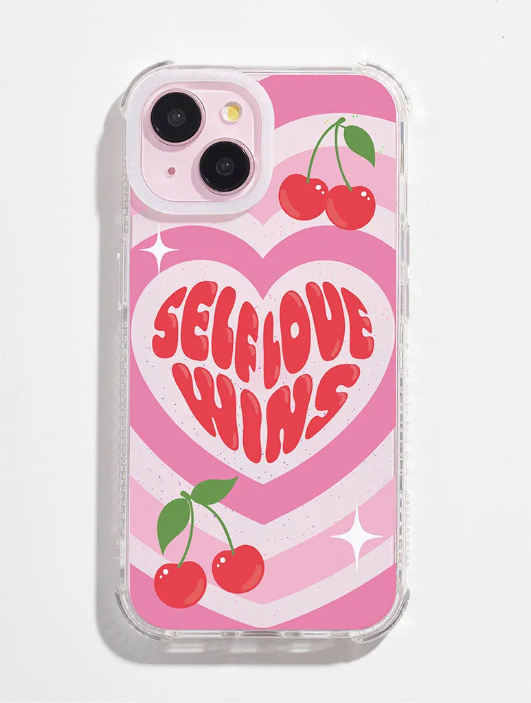 Self Love Wins Shock iPhone Case sold by Skinnydip London