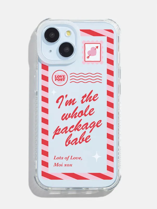 I'm The Whole Package Shock iPhone Case sold by Skinnydip London