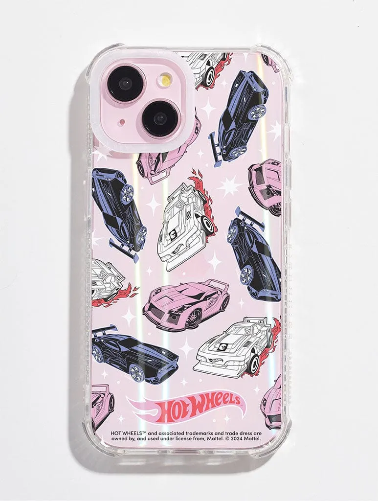 Hot Wheels Pastel Car Repeat Shock iPhone Case sold by Skinnydip London
