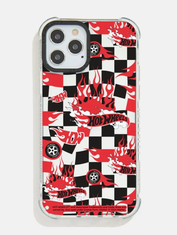 Hot Wheels Check Shock iPhone Case sold by Skinnydip London