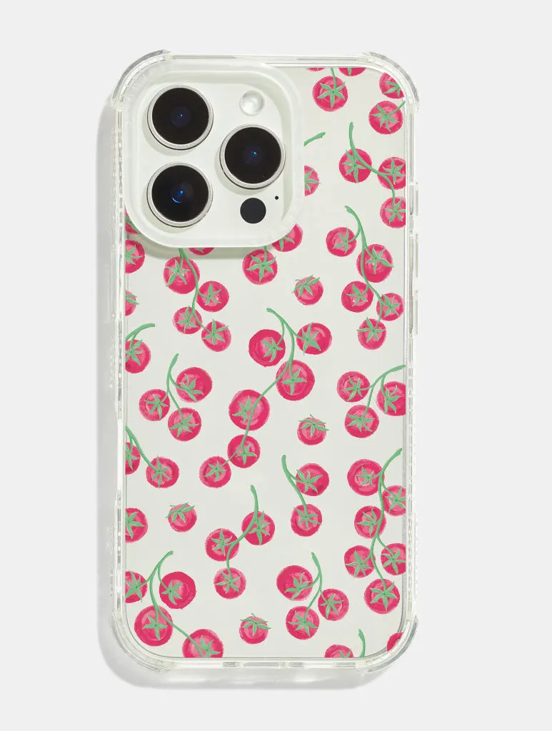 Tomato Vines Shock iPhone Case sold by Skinnydip London