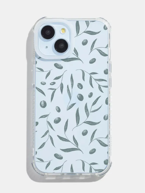 Imogen Joyce x Skinnydip Olive Branch Shock iPhone Case made by Skinnydip London
