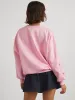 Disney Embroidered Castle Sweatshirt in Pink sold by Skinnydip London