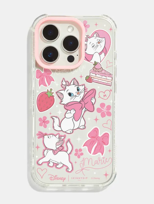 Disney Marie Coquette Shock iPhone Case sold by Skinnydip London