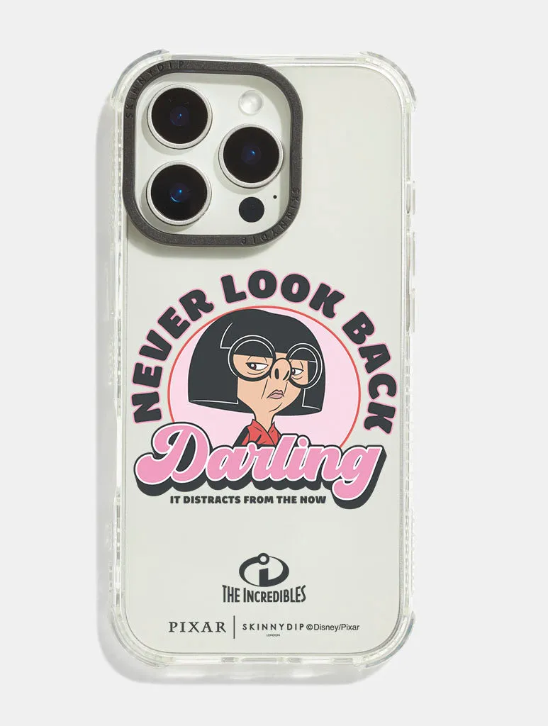 Disney Pixar Edna Mode Never Look Back Shock iPhone Case sold by Skinnydip London