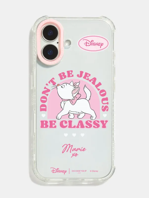 Disney Marie Be Classy Shock iPhone Case sold by Skinnydip London