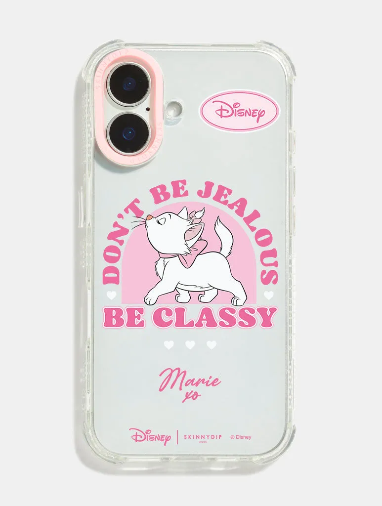 Disney Marie Be Classy Shock iPhone Case sold by Skinnydip London