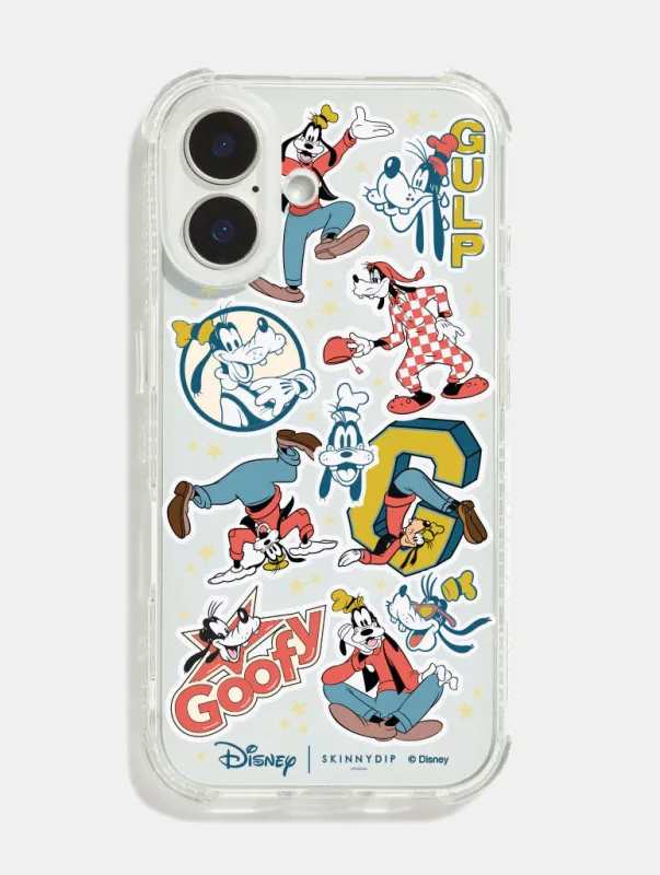 Disney Goofy Sticker Shock iPhone Case sold by Skinnydip London