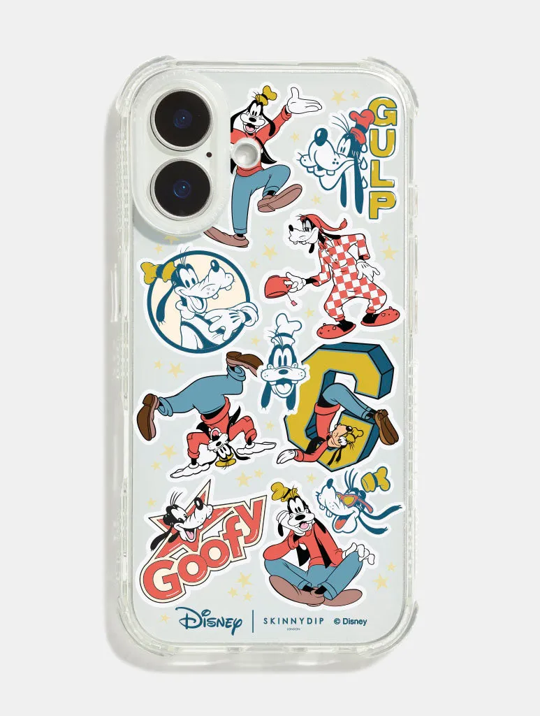 Disney Goofy Sticker Shock iPhone Case sold by Skinnydip London