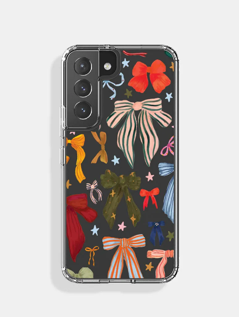 Kate Fox x Skinnydip Bows Android Case sold by Skinnydip London