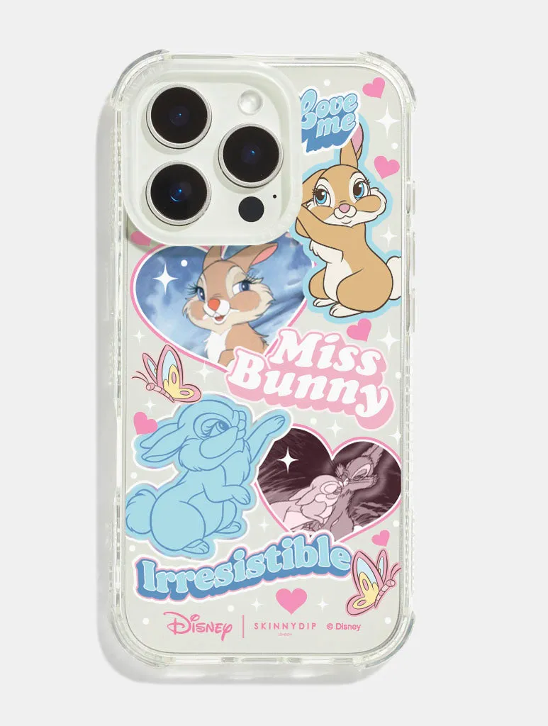 Disney Miss Bunny Sticker Shock iPhone Case sold by Skinnydip London