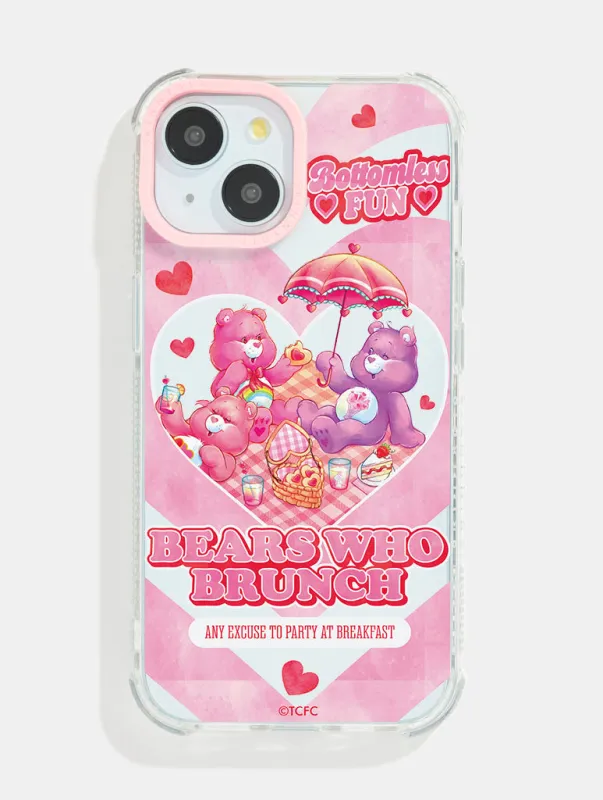 Care Bears x Skinnydip Bears Who Brunch Shock iPhone Case sold by Skinnydip London