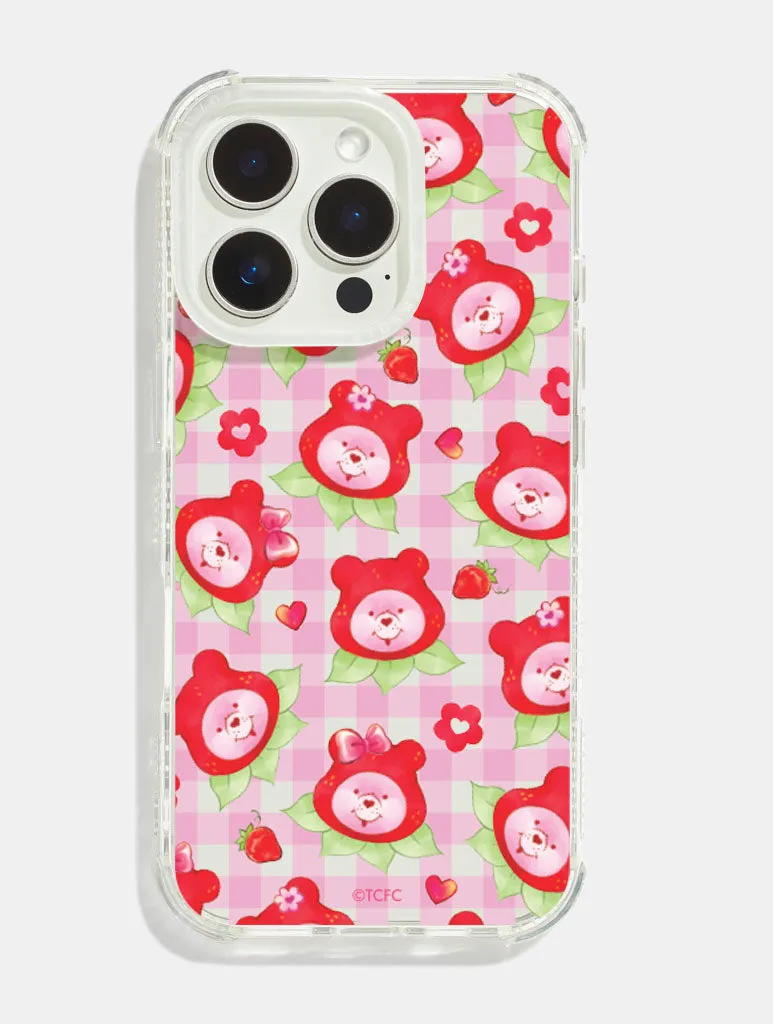 Care Bears x Skinnydip Straw-Beary Shock iPhone Case sold by Skinnydip London