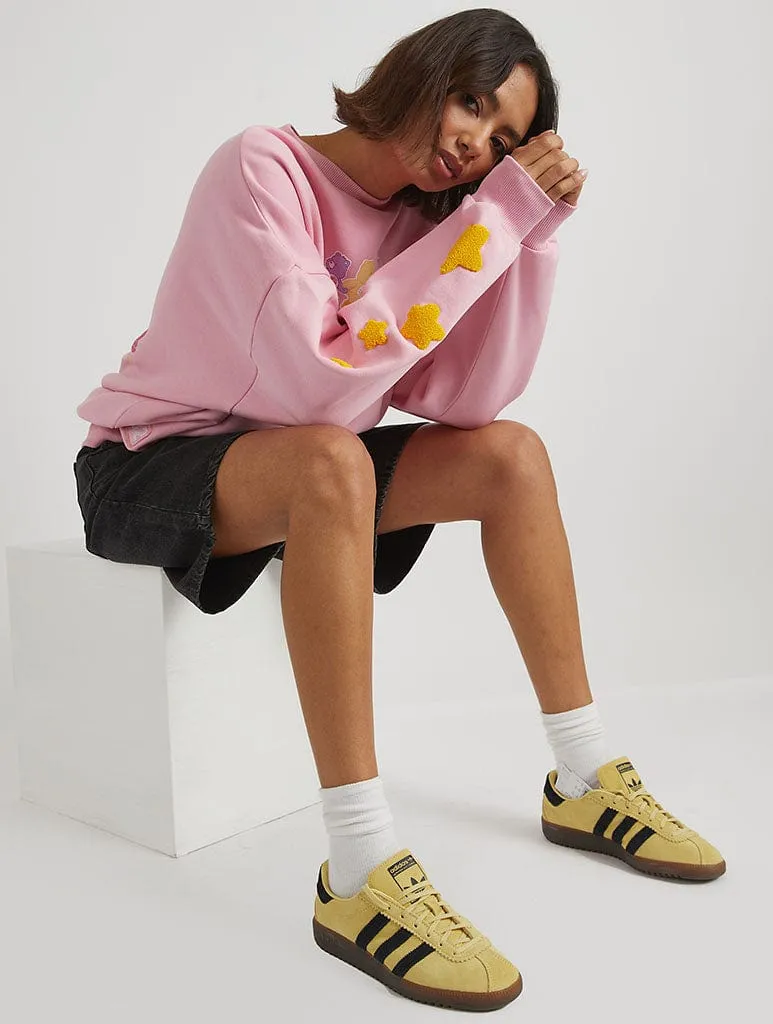 Care Bears x Skinnydip Too Sweet To Care Sweatshirt in Pink sold by Skinnydip London product image thumbnail 4