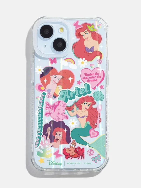 Disney Ariel Sticker Shock iPhone Case sold by Skinnydip London