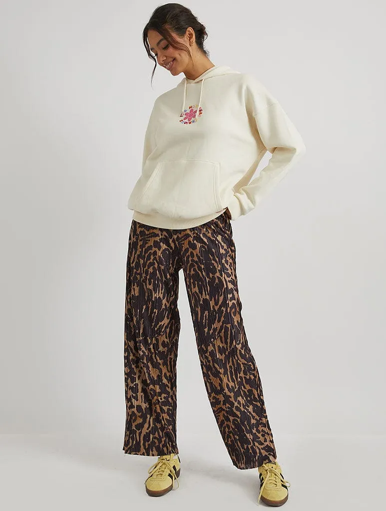 It's Not That Serious Hoodie in Ecru sold by Skinnydip London product image thumbnail 5