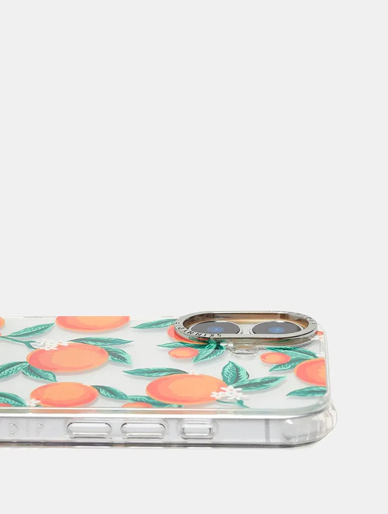 Floral Orange Shock iPhone Case sold by Skinnydip London product image thumbnail 2