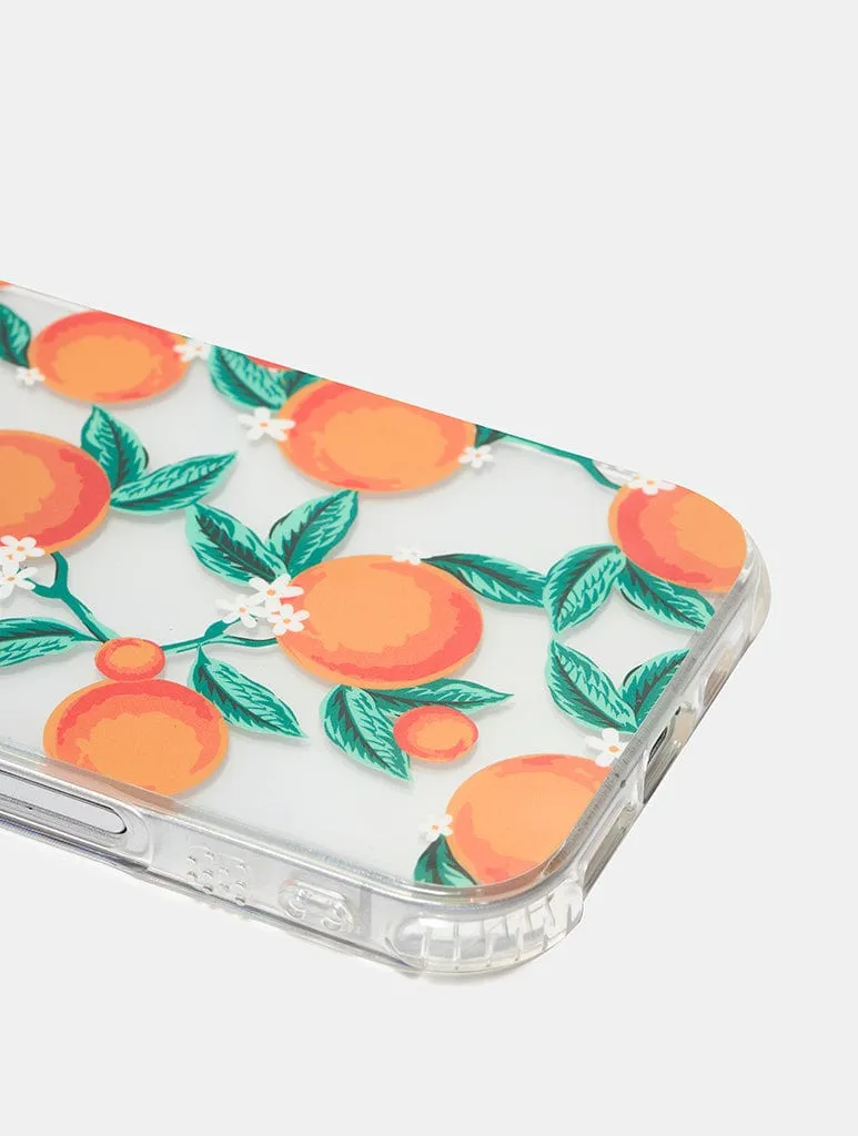 Floral Orange Shock iPhone Case sold by Skinnydip London product image thumbnail 3
