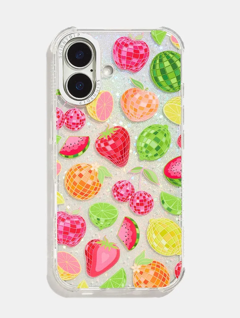 Disco Fruit Salad Shock iPhone Case sold by Skinnydip London