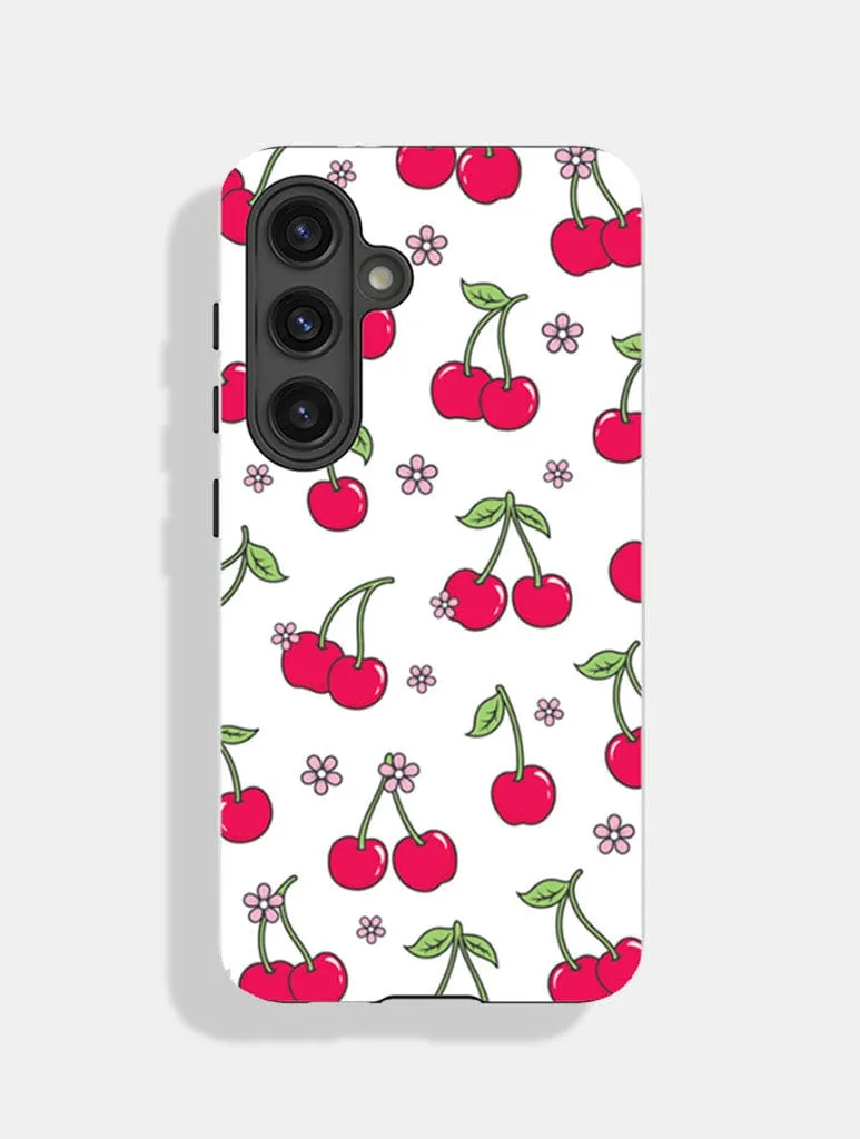 Floral Cherry Ultra Protective Android Case sold by Skinnydip London