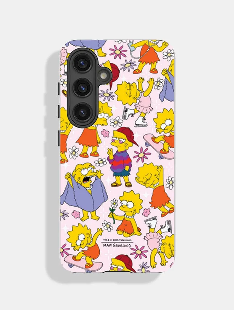 The Simpsons Lisa Simpson Ultra Protective Android Case sold by Skinnydip London