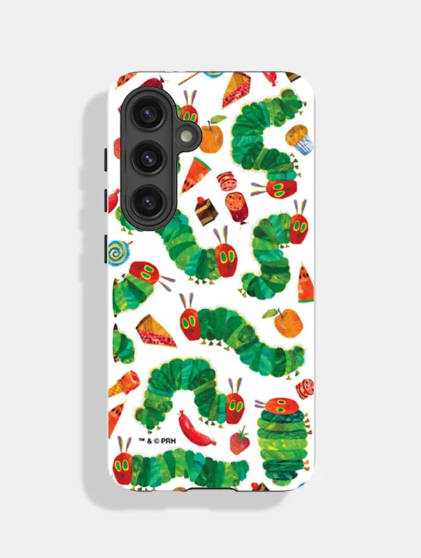 The Very Hungry Caterpillar x Skinnydip Party Foods Ultra Protective Android Case sold by Skinnydip London