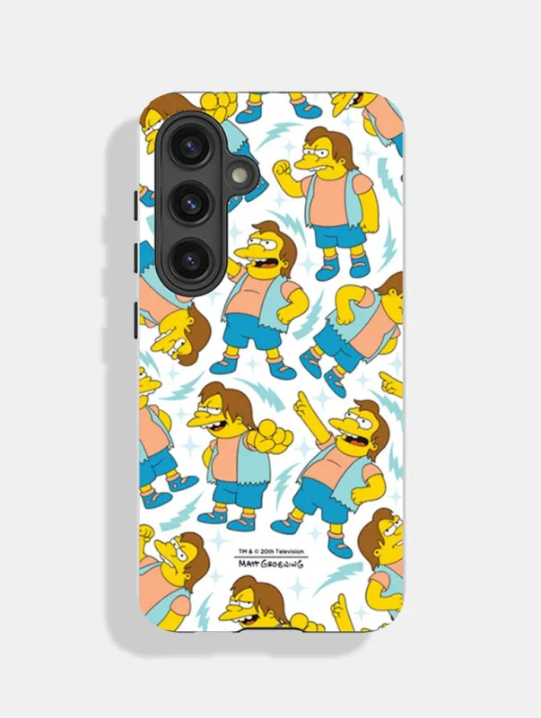 The Simpsons Nelson Ultra Protective Android Case sold by Skinnydip London