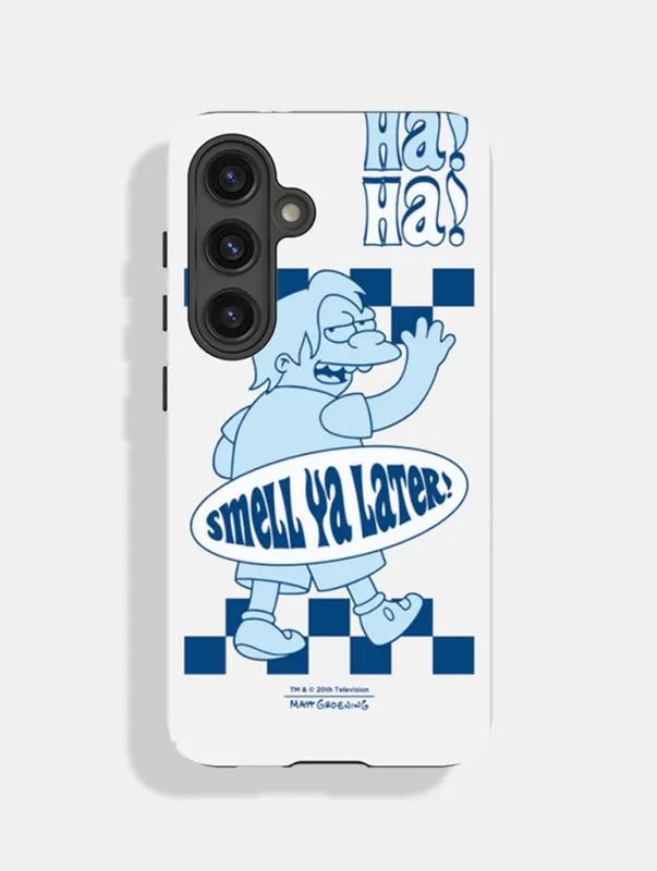 The Simpsons Smell Ya Later Ultra Protective Android Case sold by Skinnydip London