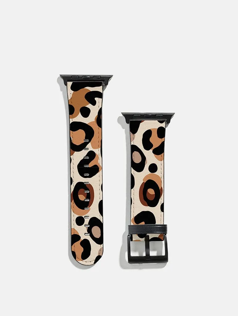 Leopard Print Apple Watch Strap sold by Skinnydip London product image thumbnail 2