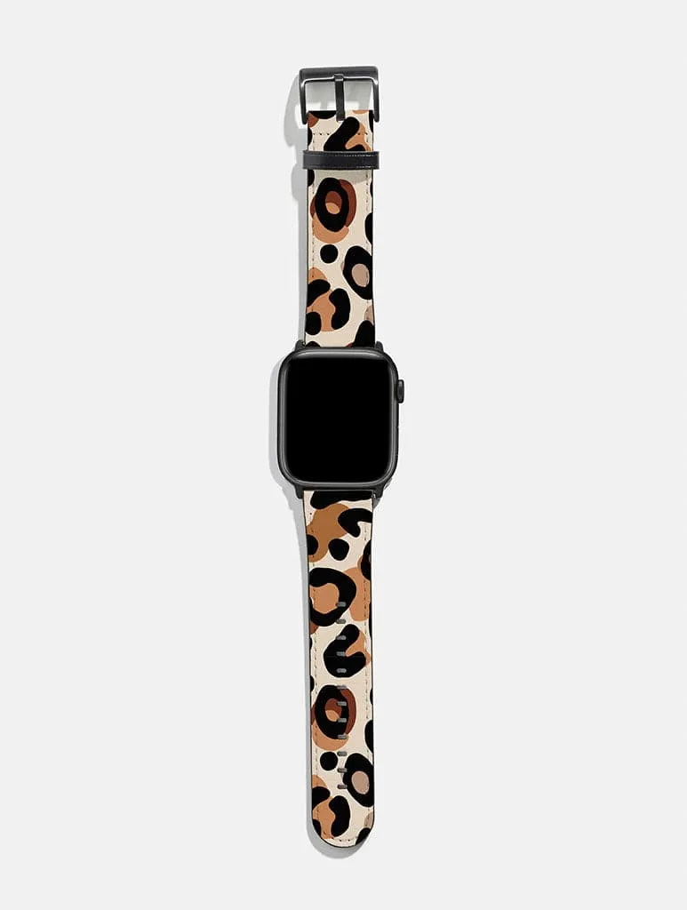 Leopard Print Apple Watch Strap sold by Skinnydip London