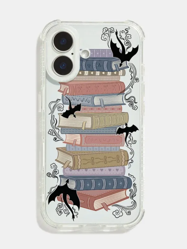 Fourth Wing Library Shock iPhone Case made by Skinnydip London